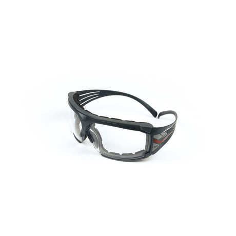 3M SF601SGAF-FM SecureFit Safety Glasses, Clear Scotchgard Anti-Fog Lens, Black Frame (7100133322)  - (20Pack) - 2