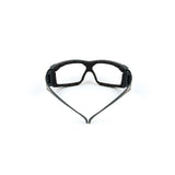 3M SF601SGAF-FM SecureFit Safety Glasses, Clear Scotchgard Anti-Fog Lens, Black Frame (7100133322)  - (20Pack) - 4