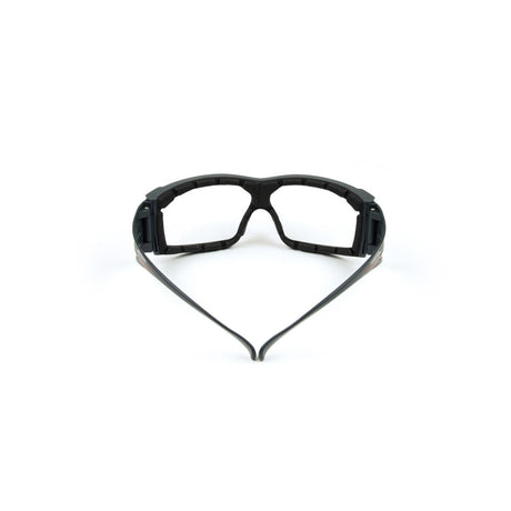 3M SF601SGAF-FM SecureFit Safety Glasses, Clear Scotchgard Anti-Fog Lens, Black Frame (7100133322)  - (20Pack) - 4