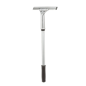 3M 26013 Scotch-Brite Squeegee for Quick Clean Griddle Cleaning, Black Silver, 7-13/16 in x 3/16 in x 17-11/16 in (7100134340)