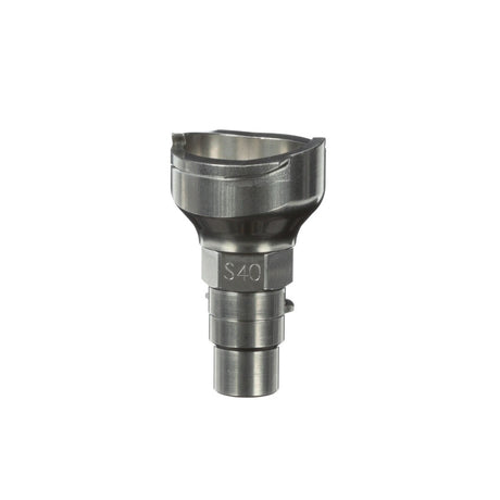 3M 26135 PPS Spray Gun Adapter, Type S40, Trapezoidal Thread, Silver, Connects SATAjet to Series 2.0 (7100135335)  - (4Pack) - 3