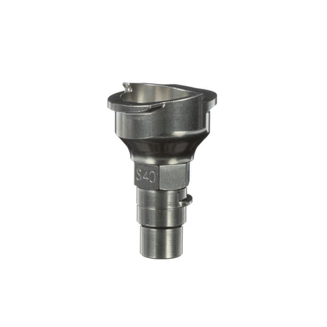 3M 26135 PPS Spray Gun Adapter, Type S40, Trapezoidal Thread, Silver, Connects SATAjet to Series 2.0 (7100135335)  - (4Pack) - 5