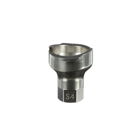 3M PPS Series 2.0 Adapter, Type S4, 12 mm Female, M12 x 1.0 Thread (26005) (7100135830)  - (4Pack)