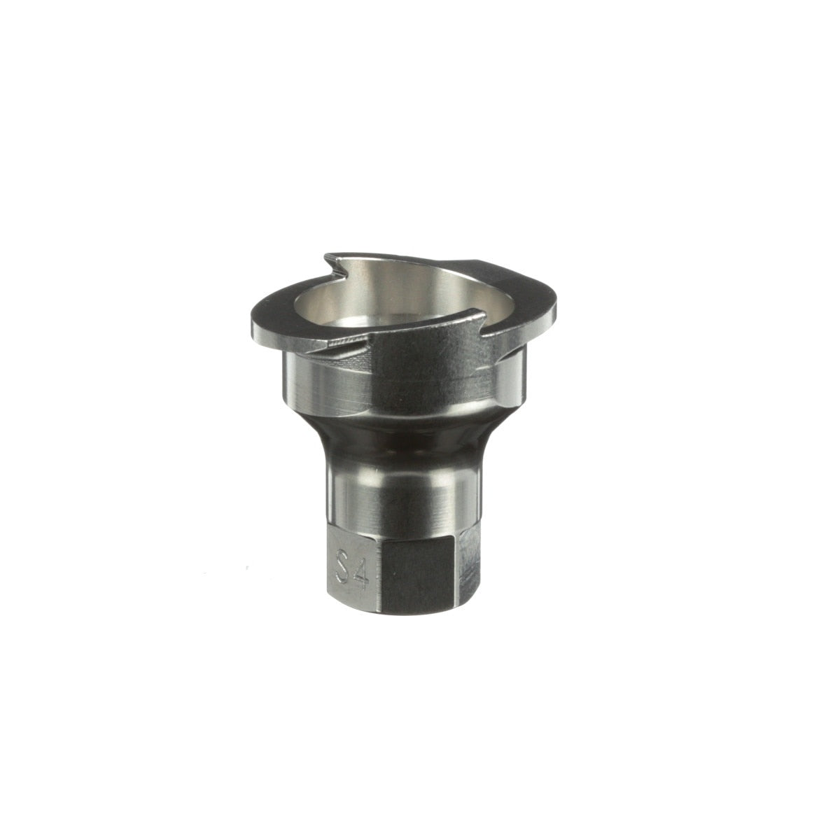 3M PPS Series 2.0 Adapter, Type S4, 12 mm Female, M12 x 1.0 Thread (26005) (7100135830)  - (4Pack) - 3