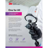 3M PPS Series 2.0 Adapter, Type S4, 12 mm Female, M12 x 1.0 Thread (26005) (7100135830)  - (4Pack) - 10