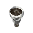 3M PPS Series 2.0 Spray Gun Adapter Type S5, 12 mm Male, 1.5 mm Thread, Silver (26006) (7100135831)  - (4Pack)