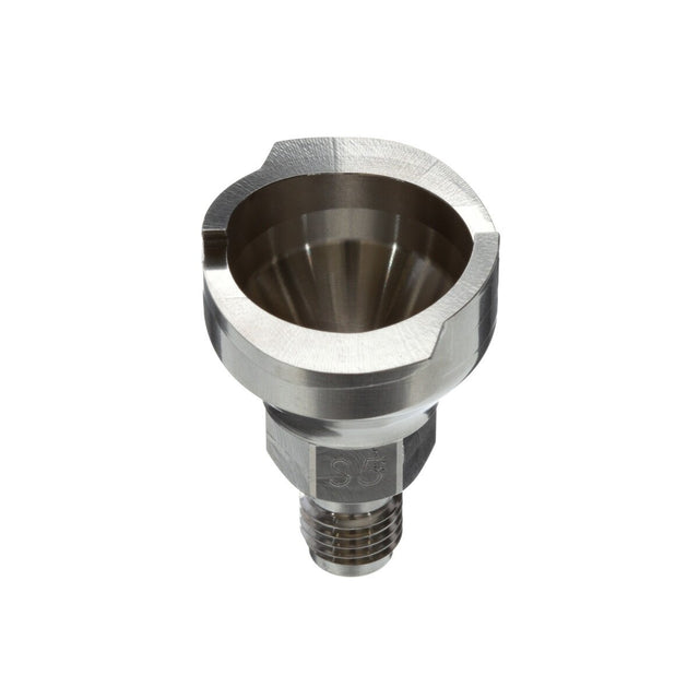 3M PPS Series 2.0 Spray Gun Adapter Type S5, 12 mm Male, 1.5 mm Thread, Silver (26006) (7100135831)  - (4Pack)