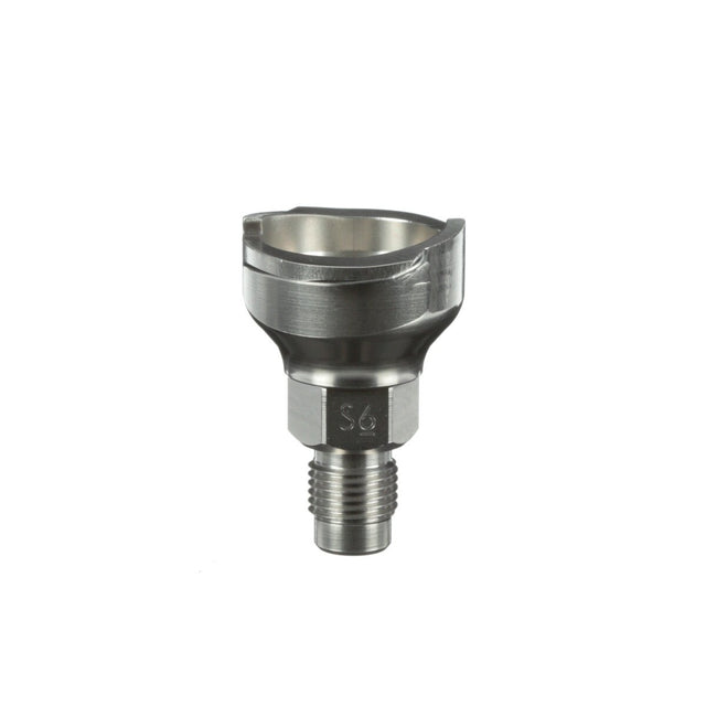 3M 26007 PPS 2.0 Spray Gun Adapter, S6, 1/4 Inch Male, 19 Thread BSP (7100135832)  - (4Pack)