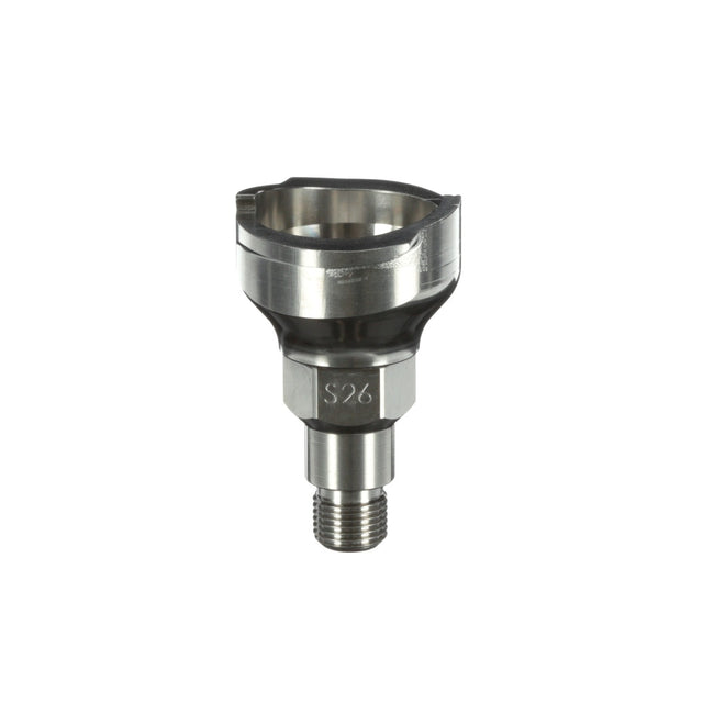 3M 26118 PPS 2.0 Spray Gun Adapter, S26, 11 mm Male, M11x1.0 Thread (7100135924)  - (4Pack)