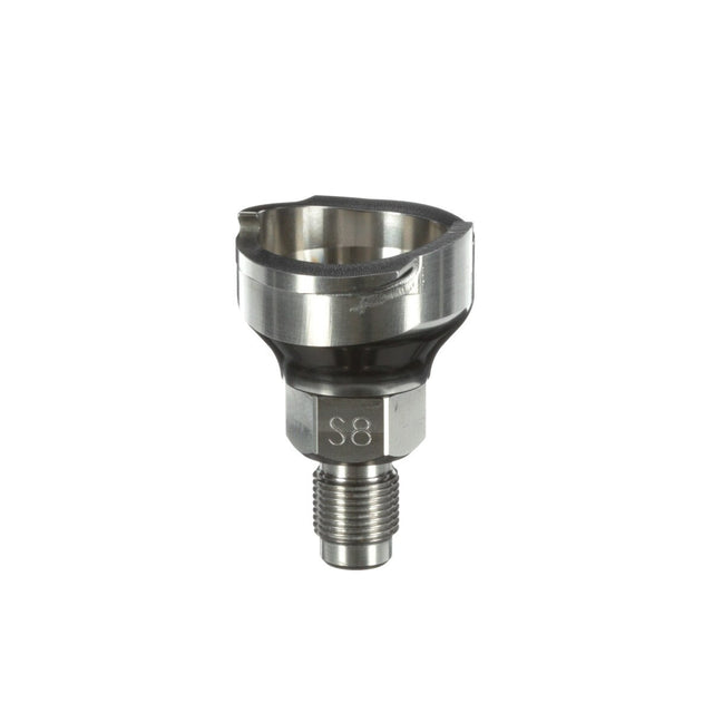3M 26015 PPS Spray Gun Adapter S8, 12 mm Male, 1.0 mm Thread, Connects Select Asturomec and Central Pneumatic Paint Guns (7100135931)  - (4 Pack)