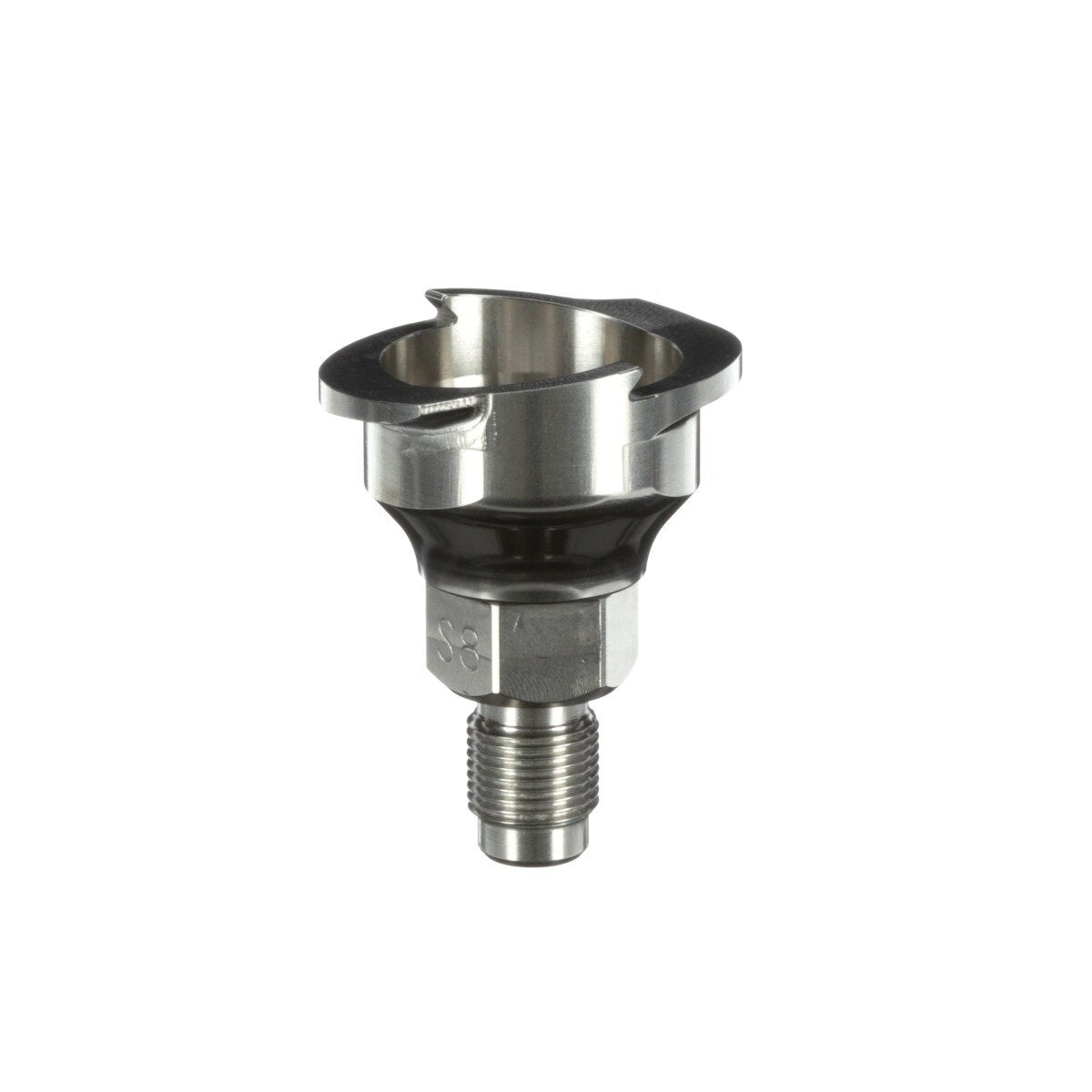 3M 26015 PPS Spray Gun Adapter S8, 12 mm Male, 1.0 mm Thread, Connects Select Asturomec and Central Pneumatic Paint Guns (7100135931)  - (4 Pack) - 2