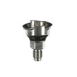 3M 26015 PPS Spray Gun Adapter S8, 12 mm Male, 1.0 mm Thread, Connects Select Asturomec and Central Pneumatic Paint Guns (7100135931)  - (4 Pack) - 2