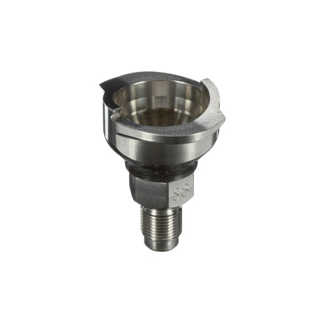3M 26015 PPS Spray Gun Adapter S8, 12 mm Male, 1.0 mm Thread, Connects Select Asturomec and Central Pneumatic Paint Guns (7100135931)  - (4 Pack) - 4