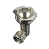 3M 26110 PPS Series 2.0 Adapter, Type S24, 1/4 Female, R-Angle 18 Thread NPS, Side Cup Mount (7100135940)  - (4 Pack) - 3
