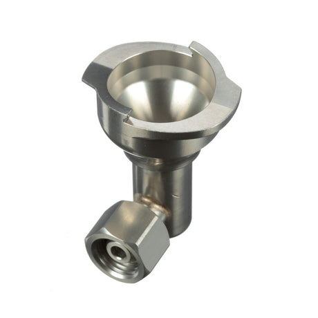 3M 26110 PPS Series 2.0 Adapter, Type S24, 1/4 Female, R-Angle 18 Thread NPS, Side Cup Mount (7100135940)  - (4 Pack) - 3