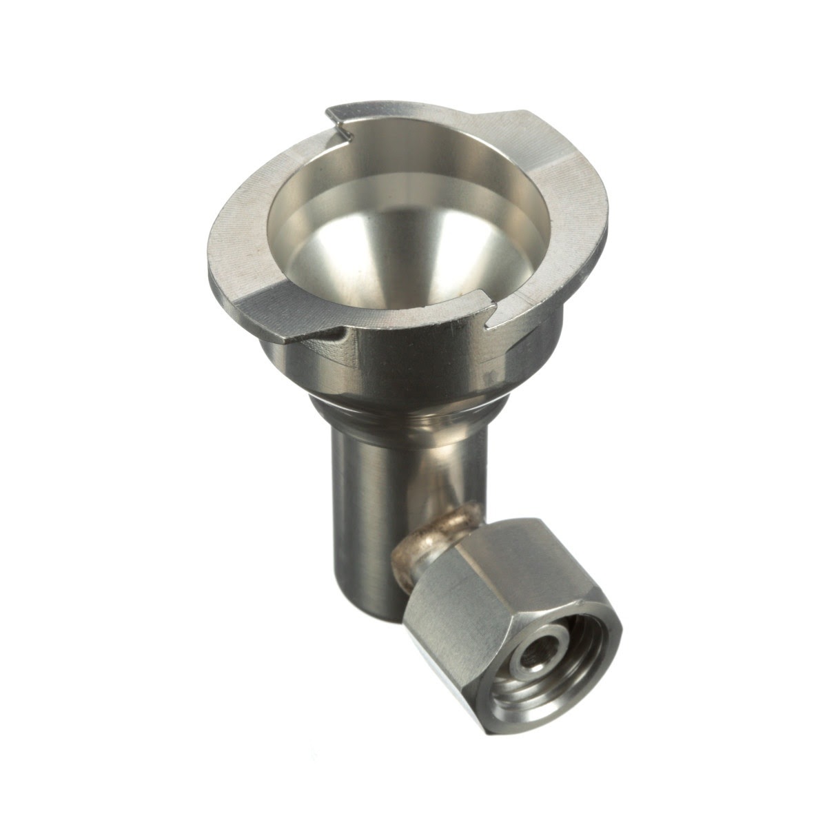 3M 26110 PPS Series 2.0 Adapter, Type S24, 1/4 Female, R-Angle 18 Thread NPS, Side Cup Mount (7100135940)  - (4 Pack) - 4