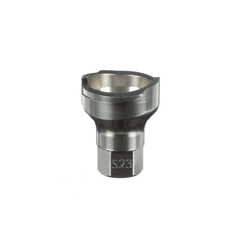3M 26109 PPS 2.0 Spray Gun Adapter S23, 1/4 Inch Female, 18 Thread NPS, Connects Several Paint Gun Brands to PPS 2.0 Paint Spray System (7100135941)  - (4Pack)