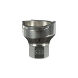 3M PPS Series 2.0 Spray Cup System Adapter, Type S33, 1/8-27 NPT Thread (26128) (7100135950)  - (4Pack)