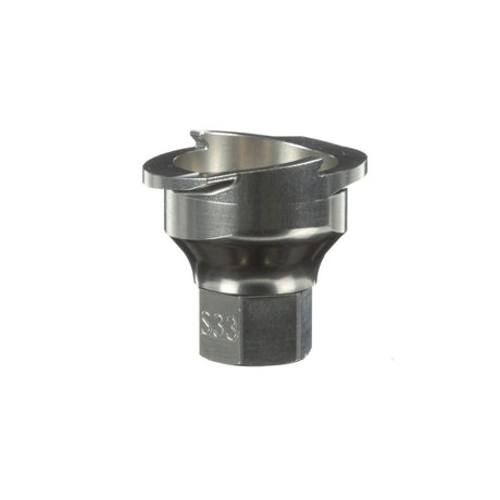 3M PPS Series 2.0 Spray Cup System Adapter, Type S33, 1/8-27 NPT Thread (26128) (7100135950)  - (4Pack) - 3