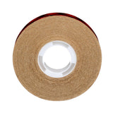 3M Scotch ATG Adhesive Transfer Tape 924 Clear 1/2 in x 36 yd 2 mil Roll (924) (7100137416)  - (72Pack)