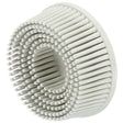 3M RD-ZB Scotch-Brite Roloc Bristle Disc, 120, TR, White, 3 in x 5/8 in, Tapered (7100138192) (40 Pack)