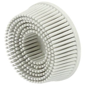 3M RD-ZB Scotch-Brite Roloc Bristle Disc, 120, TR, White, 3 in x 5/8 in, Tapered (7100138192) (40 Pack)