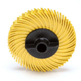 3M RB-ZB Scotch-Brite Radial Bristle Disc, 80, 2 in x 3/8 in, Thin Bristle (7100138293) (40 Pack)