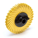 3M RB-ZB Scotch-Brite Radial Bristle Disc, 80, 2 in x 3/8 in, Thin Bristle (7100138293) (80 Pack) - 2