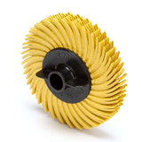 3M RB-ZB Scotch-Brite Radial Bristle Disc, 80, 2 in x 3/8 in, Thin Bristle (7100138293) (80 Pack) - 3