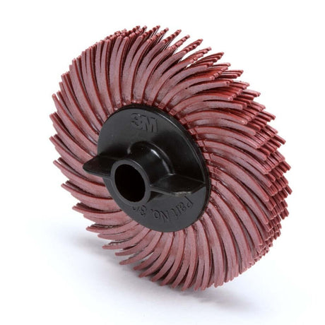 3M RB-ZB Scotch-Brite Radial Bristle Disc, 220, 2 in x 3/8 in, Thin Bristle (7100138295) (80 Pack) - 3
