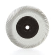 3M BB-ZB Scotch-Brite Radial Bristle Brush with Adapter, 120 Grit, White, 6 in x 7/16 in (7100138298) (5 Pack)