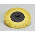 3M 476Y98 Scotch-Brite Radial Bristle Brush Replacement Disc BB-ZB Type C Refill 80 Grit Yellow 7-5/8 in x 1 in 6000 RPM (7100138303) (70 Pack)
