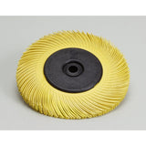 3M 476Y98 Scotch-Brite Radial Bristle Brush Replacement Disc BB-ZB Type C Refill 80 Grit Yellow 7-5/8 in x 1 in 6000 RPM (7100138303) (70 Pack)