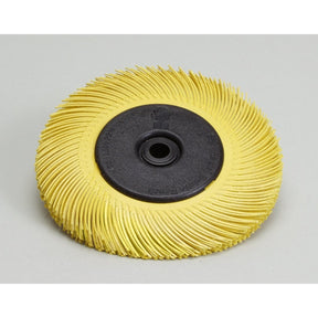 3M 476Y98 Scotch-Brite Radial Bristle Brush Replacement Disc BB-ZB Type C Refill 80 Grit Yellow 7-5/8 in x 1 in 6000 RPM (7100138303) (70 Pack)