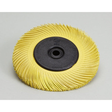 3M 476Y98 Scotch-Brite Radial Bristle Brush Replacement Disc BB-ZB Type C Refill 80 Grit Yellow 7-5/8 in x 1 in 6000 RPM (7100138303) (70 Pack)