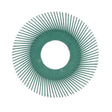3M Scotch-Brite Radial Bristle Brush Replacement Disc, T-A 50 Refill, Ceramic 50 Grit, Green, 6 in, Center Hole (7100138327) (80 Pack)
