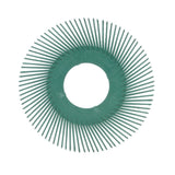 3M Scotch-Brite Radial Bristle Brush Replacement Disc, T-A 50 Refill, Ceramic 50 Grit, Green, 6 in, Center Hole (7100138327) (80 Pack)