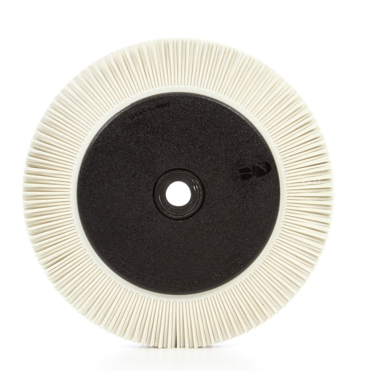 3M BB-ZB Scotch-Brite Radial Bristle Brush, 8 in x 1 in x 1-1/4 in 120 with Flange (7100138334) (2 Pack)
