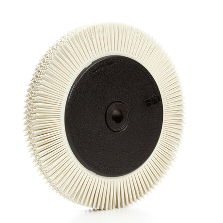 3M BB-ZB Scotch-Brite Radial Bristle Brush, 8 in x 1 in x 1-1/4 in 120 with Flange (7100138334) (2 Pack) - 2