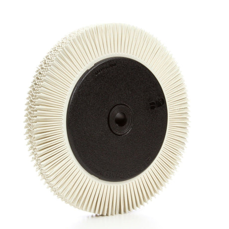 3M BB-ZB Scotch-Brite Radial Bristle Brush, 8 in x 1 in x 1-1/4 in 120 with Flange (7100138334) (2 Pack) - 2