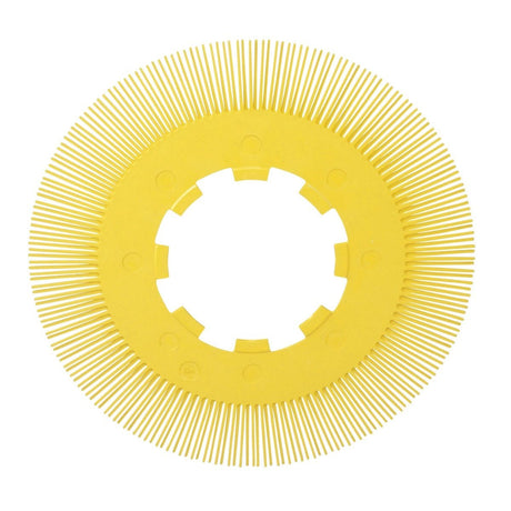 3M Scotch-Brite Radial Bristle Brush Replacement Disc, T-S 80 Refill, Ceramic, 80 Grit, Yellow, 8 in (7100138340)