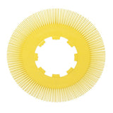 3M Scotch-Brite Radial Bristle Brush Replacement Disc, T-S 80 Refill, Ceramic, 80 Grit, Yellow, 8 in (7100138340) - 2