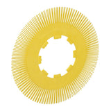 3M Scotch-Brite Radial Bristle Brush Replacement Disc, T-S 80 Refill, Ceramic, 80 Grit, Yellow, 8 in (7100138340) - 3