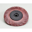 3M Scotch-Brite Radial Bristle Brush Replacement Disc, T-C 220 Refill, Grit 220, Red, 7-5/8 in x 1 in, 6000 rpm (7100138341) (70 Pack)
