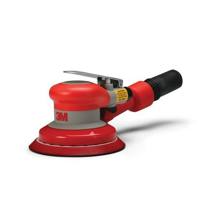 3M 20319 Hookit Self-Generated Vacuum Random Orbital Sander, Pneumatic, 5 in, 3/16 in Orbit (7100138345)