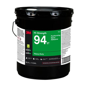 3M 94 ET Hi-Strength Postforming Adhesive Red 5 Gallon Pail (7100138383)