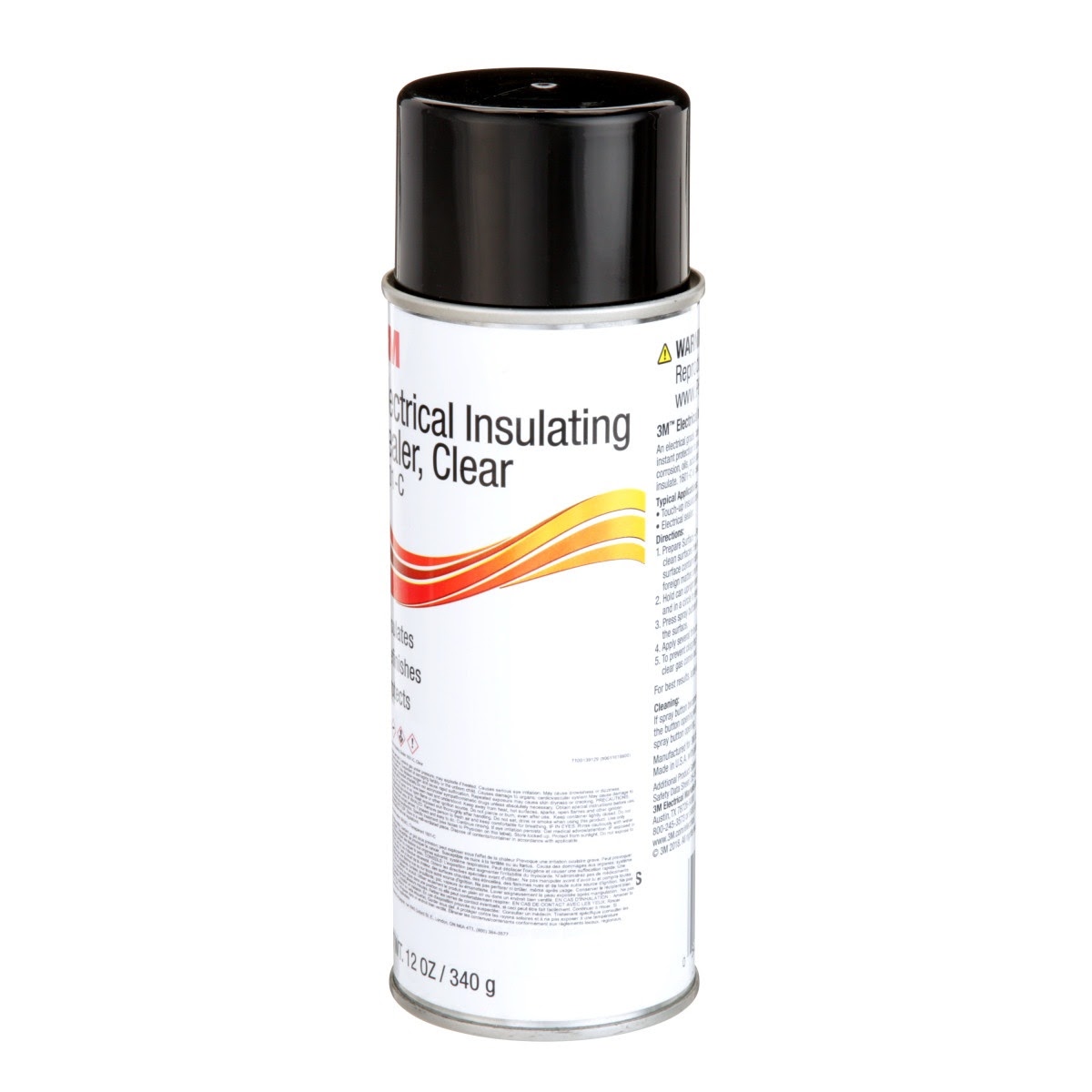 3M 1601-C Electrical Insulating Sealer, 12-oz Can, Clear (7100139129)  - (12Pack) - 4