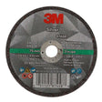 3M 87458 Silver Cut-Off Wheel T1, 3 in x .035 in x 3/8 in for Pipe Cutting on Stainless and Mild Steel (7100139208) (50 Pack)