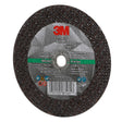 3M 87461 Silver Cut-Off Wheel 60+ T1, Precision Shaped Grain, Black, 4 in x 1/32 in x 3/8 in (7100139214) (50 Pack)