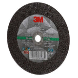 3M 87463 Silver Cut-Off Wheel T1, 4 in x .050 in x 3/8 in for Pipe Cutting on Stainless and Mild Steel (7100139222) (50 Pack) - 2